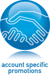 account specific promotions